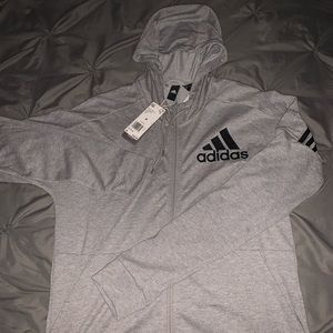 Adidas 3 Stripe Full Zip Jacket